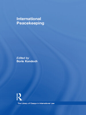 cover image of International Peacekeeping